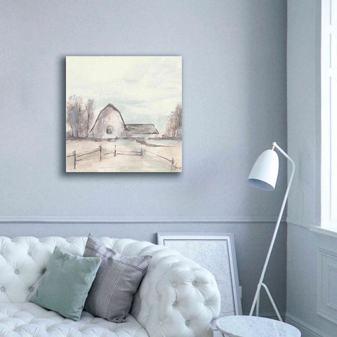 Image of 'Barn VIII' by Chris Paschke, Giclee Canvas Wall Art,37 x 37
