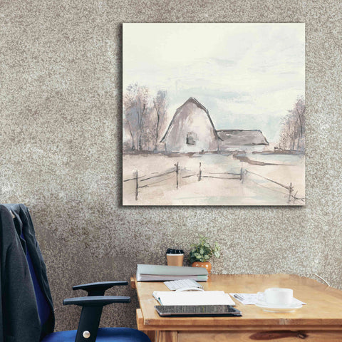 Image of 'Barn VIII' by Chris Paschke, Giclee Canvas Wall Art,37 x 37