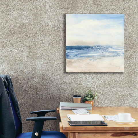 Image of 'Surf And Sand' by Chris Paschke, Giclee Canvas Wall Art,26 x 26