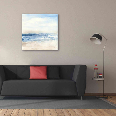 Image of 'Surf And Sand' by Chris Paschke, Giclee Canvas Wall Art,37 x 37