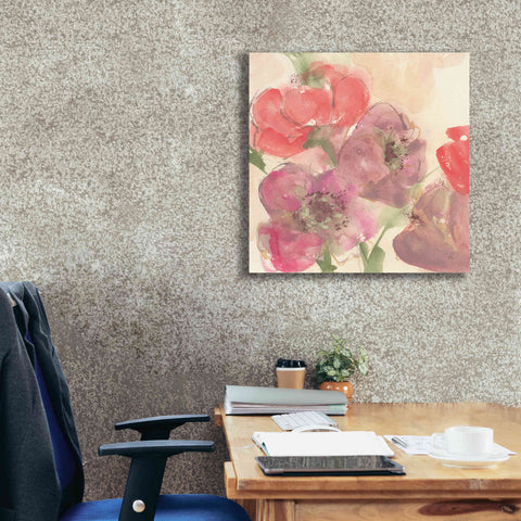 Image of 'Coral Blooms II' by Chris Paschke, Giclee Canvas Wall Art,26 x 26
