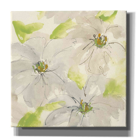 Image of 'Dancing Clematis II' by Chris Paschke, Giclee Canvas Wall Art