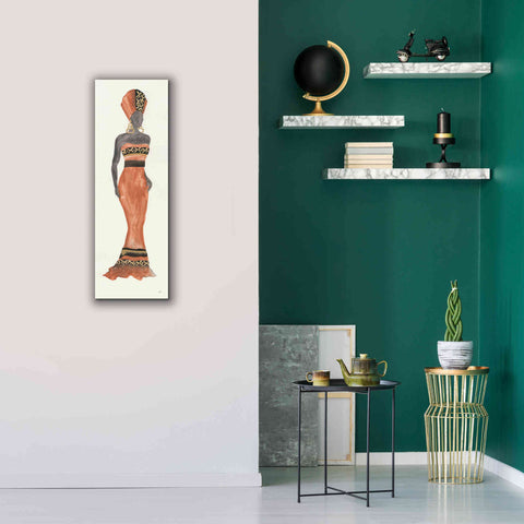 Image of 'Global Fashion I' by Chris Paschke, Giclee Canvas Wall Art,12 x 36