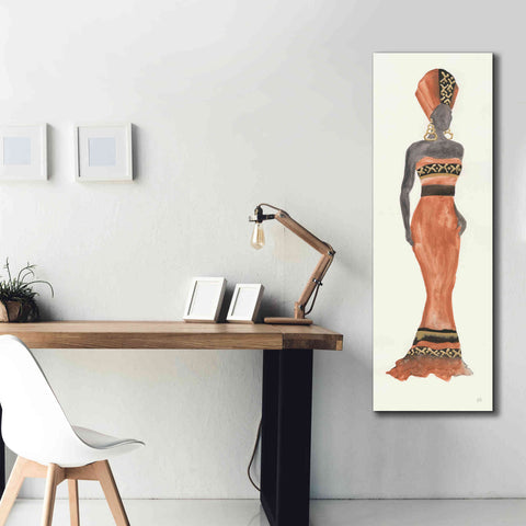 Image of 'Global Fashion I' by Chris Paschke, Giclee Canvas Wall Art,20 x 60