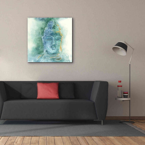 Image of 'Gilded Buddha II' by Chris Paschke, Giclee Canvas Wall Art,37 x 37