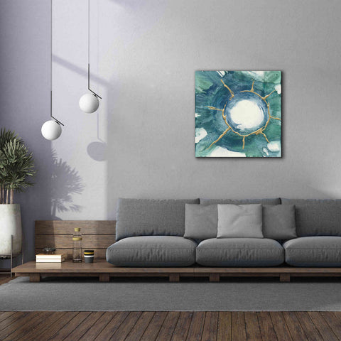 Image of 'Dharma Wheel I' by Chris Paschke, Giclee Canvas Wall Art,37 x 37