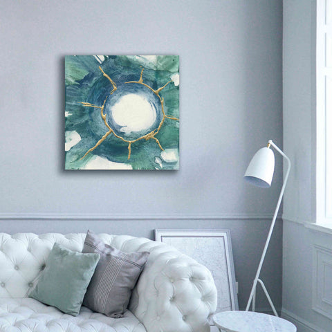 Image of 'Dharma Wheel I' by Chris Paschke, Giclee Canvas Wall Art,37 x 37