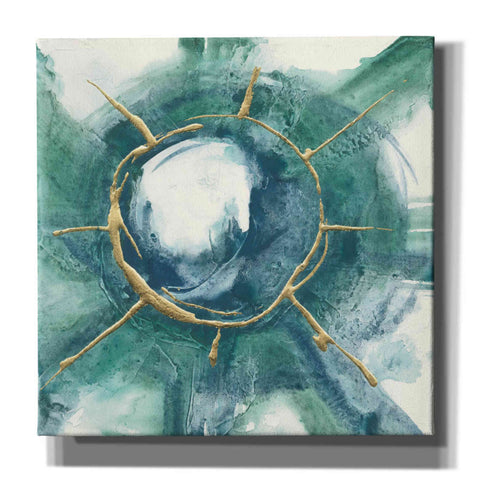 Image of 'Dharma Wheel II' by Chris Paschke, Giclee Canvas Wall Art