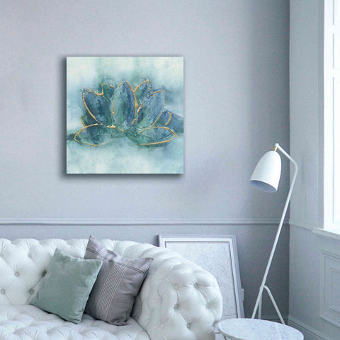 Image of 'Buddha Lotus' by Chris Paschke, Giclee Canvas Wall Art,37 x 37