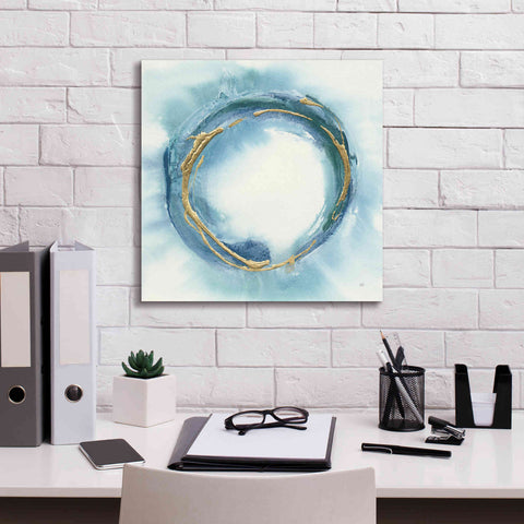 Image of 'Buddha Enso' by Chris Paschke, Giclee Canvas Wall Art,18 x 18