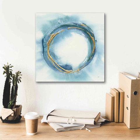 Image of 'Buddha Enso' by Chris Paschke, Giclee Canvas Wall Art,18 x 18
