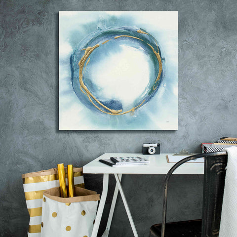 Image of 'Buddha Enso' by Chris Paschke, Giclee Canvas Wall Art,26 x 26