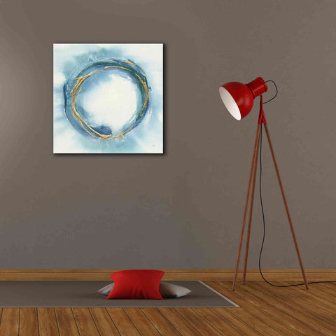 Image of 'Buddha Enso' by Chris Paschke, Giclee Canvas Wall Art,26 x 26