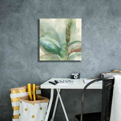 Image of 'Exotic Flower I' by Chris Paschke, Giclee Canvas Wall Art,18 x 18