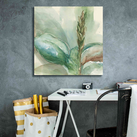 Image of 'Exotic Flower I' by Chris Paschke, Giclee Canvas Wall Art,26 x 26