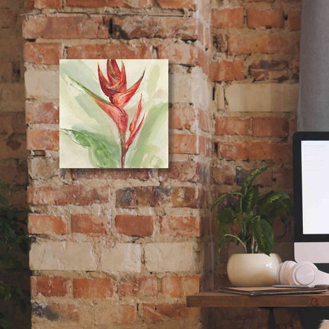 Image of 'Exotic Flower IV' by Chris Paschke, Giclee Canvas Wall Art,12 x 12