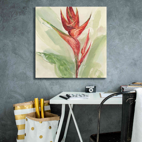 Image of 'Exotic Flower IV' by Chris Paschke, Giclee Canvas Wall Art,26 x 26