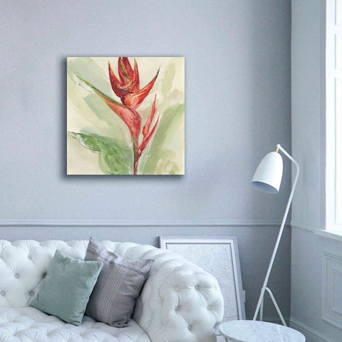 Image of 'Exotic Flower IV' by Chris Paschke, Giclee Canvas Wall Art,37 x 37