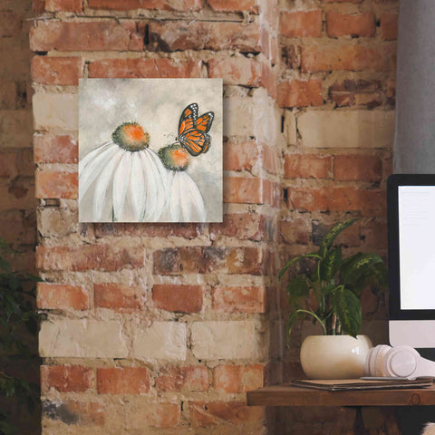 Image of 'Butterflies Are Free II' by Chris Paschke, Giclee Canvas Wall Art,12 x 12