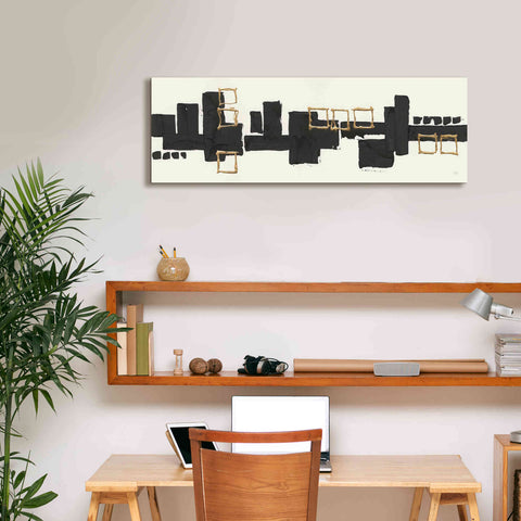 Image of 'Gilded Boxes II' by Chris Paschke, Giclee Canvas Wall Art,36 x 12