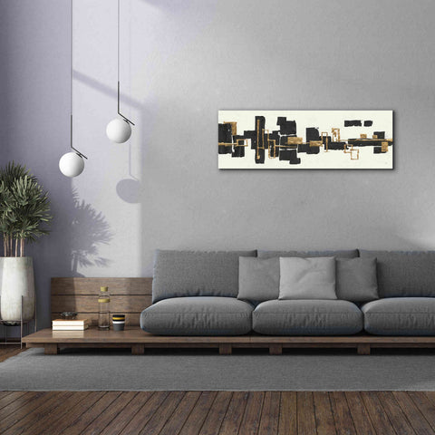 Image of 'Gilded Boxes III' by Chris Paschke, Giclee Canvas Wall Art,60 x 20