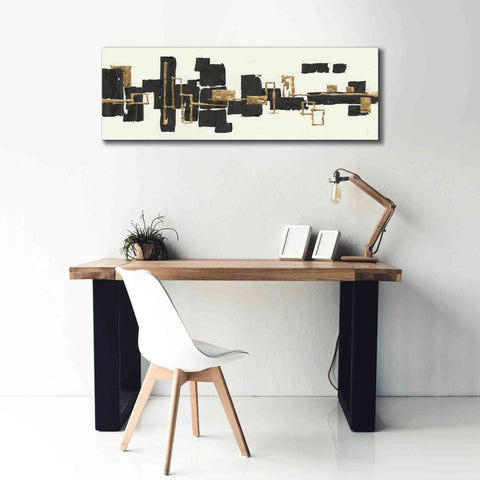 Image of 'Gilded Boxes III' by Chris Paschke, Giclee Canvas Wall Art,60 x 20