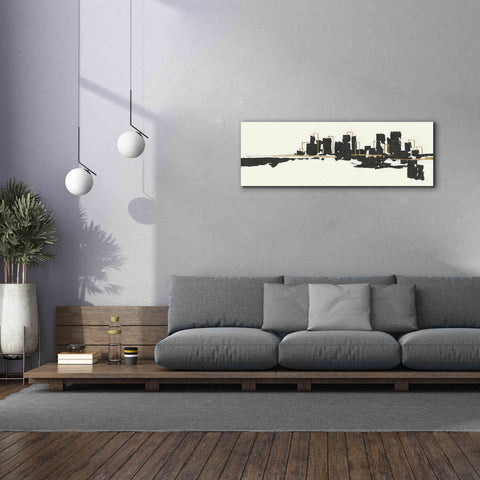 Image of 'Gilded City I' by Chris Paschke, Giclee Canvas Wall Art,60 x 20