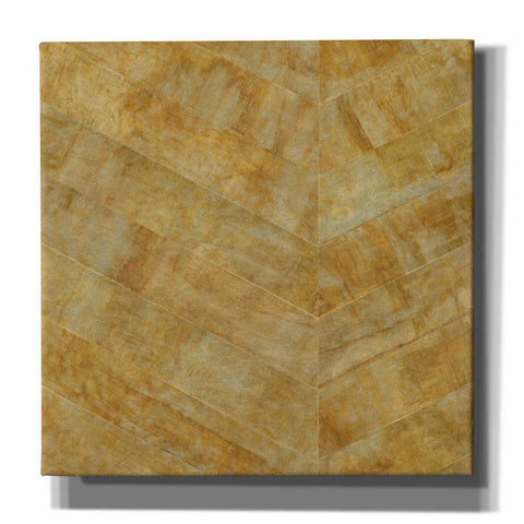 Image of 'Gilded Herringbone I' by Chris Paschke, Giclee Canvas Wall Art