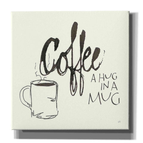 Image of 'Coffee Sayings V' by Chris Paschke, Giclee Canvas Wall Art
