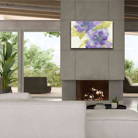 Image of 'VIolet And Gray II' by Chris Paschke, Giclee Canvas Wall Art,40 x 26