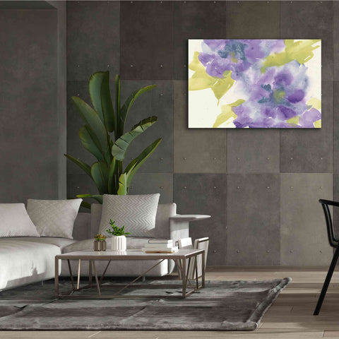 Image of 'VIolet And Gray II' by Chris Paschke, Giclee Canvas Wall Art,60 x 40
