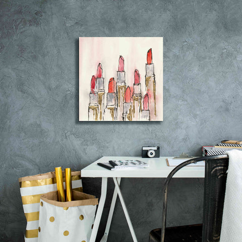 Image of 'Fashion First IV' by Chris Paschke, Giclee Canvas Wall Art,18 x 18