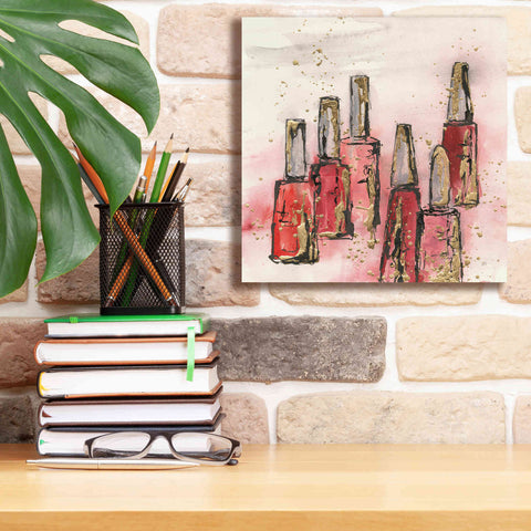 Image of 'Fashion First V' by Chris Paschke, Giclee Canvas Wall Art,12 x 12