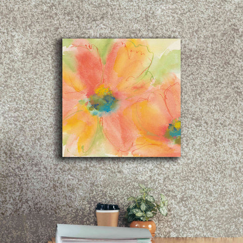 Image of 'Tinted Cosmos I' by Chris Paschke, Giclee Canvas Wall Art,18 x 18