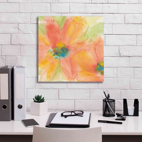 Image of 'Tinted Cosmos I' by Chris Paschke, Giclee Canvas Wall Art,18 x 18