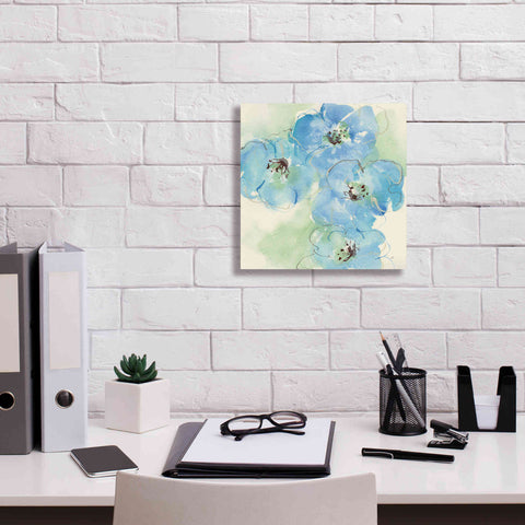 Image of 'Japanese Quince I' by Chris Paschke, Giclee Canvas Wall Art,12 x 12