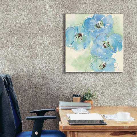 Image of 'Japanese Quince I' by Chris Paschke, Giclee Canvas Wall Art,26 x 26