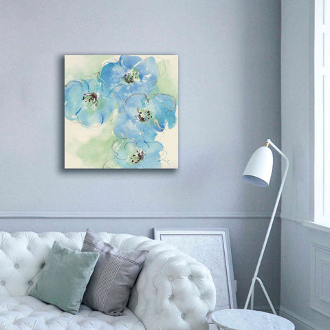 Image of 'Japanese Quince I' by Chris Paschke, Giclee Canvas Wall Art,37 x 37