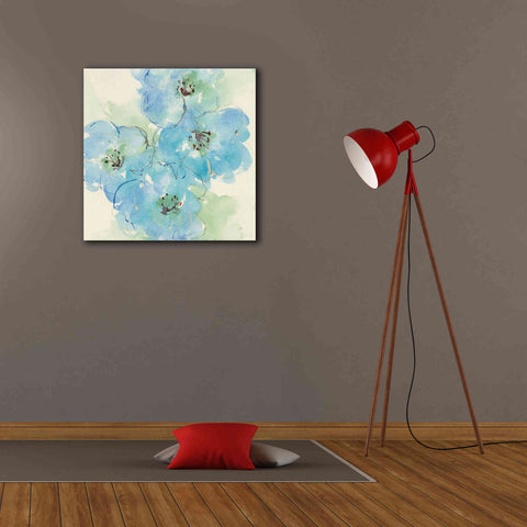 Image of 'Japanese Quince II' by Chris Paschke, Giclee Canvas Wall Art,26 x 26