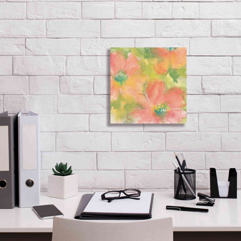 Image of 'Summer Cosmos I' by Chris Paschke, Giclee Canvas Wall Art,12 x 12