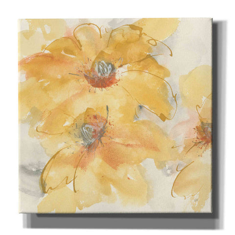 Image of 'Golden Clematis I' by Chris Paschke, Giclee Canvas Wall Art