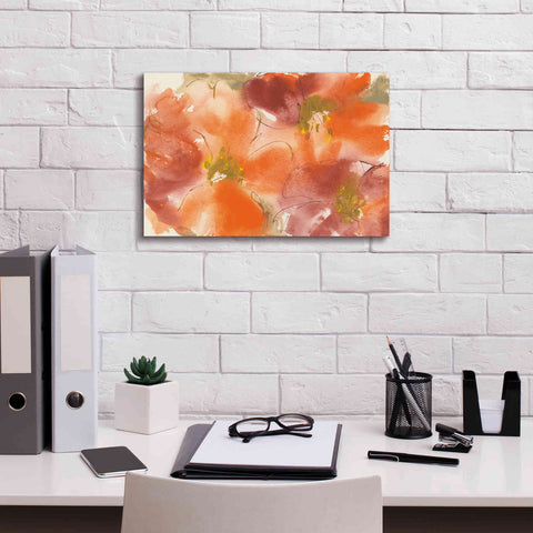 Image of 'Tribal Lilies I' by Chris Paschke, Giclee Canvas Wall Art,18 x 12