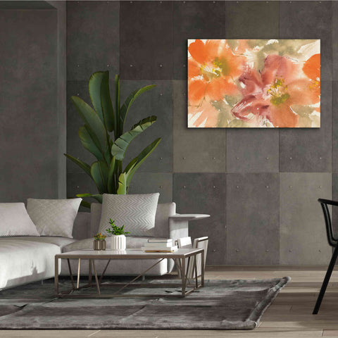 Image of 'Tribal Lilies II' by Chris Paschke, Giclee Canvas Wall Art,60 x 40