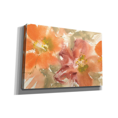 Image of 'Tribal Lilies II' by Chris Paschke, Giclee Canvas Wall Art