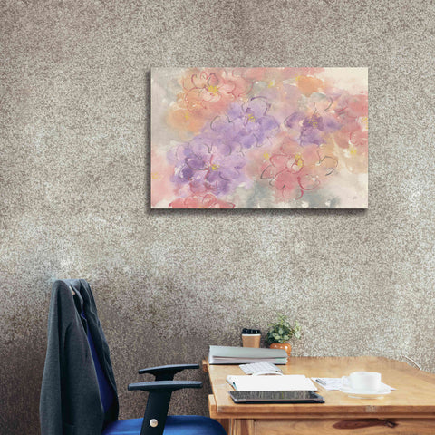 Image of 'Intimate Freesia' by Chris Paschke, Giclee Canvas Wall Art,40 x 26