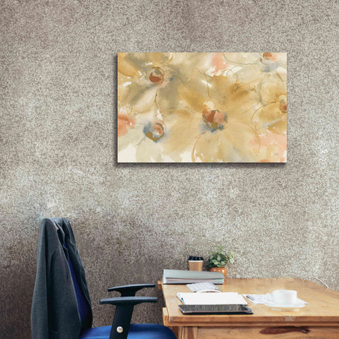 Image of 'Neutral Blooms' by Chris Paschke, Giclee Canvas Wall Art,40 x 26