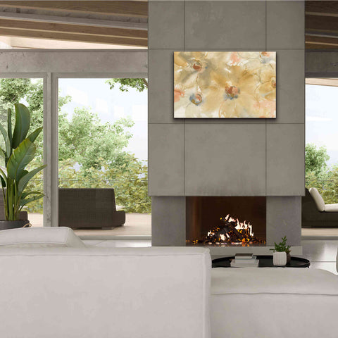 Image of 'Neutral Blooms' by Chris Paschke, Giclee Canvas Wall Art,40 x 26