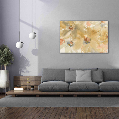 Image of 'Neutral Blooms' by Chris Paschke, Giclee Canvas Wall Art,60 x 40
