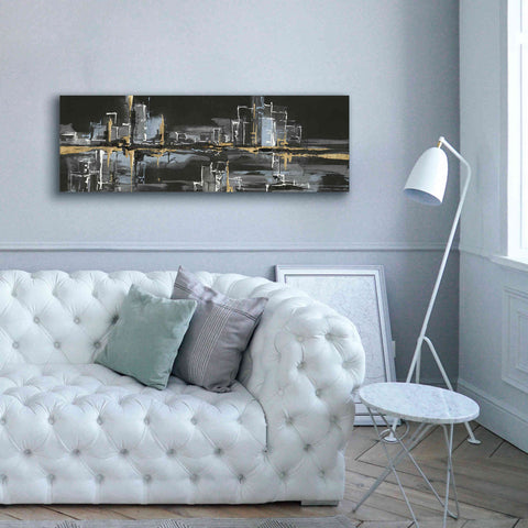 Image of 'Urban Gold II' by Chris Paschke, Giclee Canvas Wall Art,60 x 20