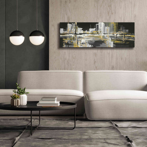 Image of 'Urban Gold III' by Chris Paschke, Giclee Canvas Wall Art,60 x 20